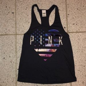 PINK Racerback Tank